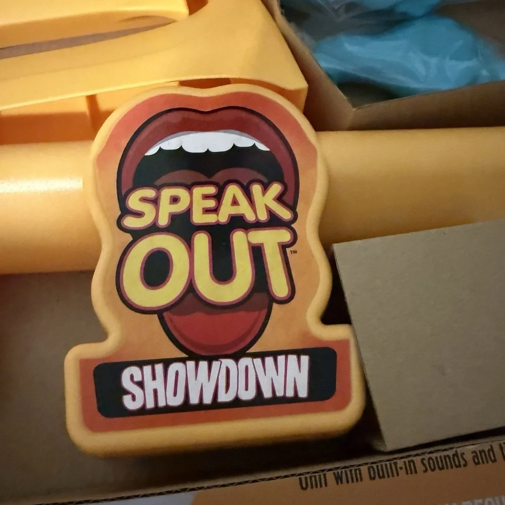 2017 Hasbro Speak Out Showdown Game Replacement Parts Rotate Hands Timer‎ Sounds